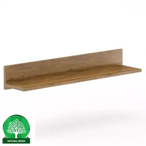 Falipolc fenyő PK152-120x18x25 tölgy kép