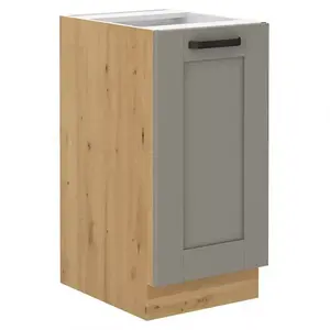 Konyhaszekrény Luna claygrey/artisan 40D 1F BB kép