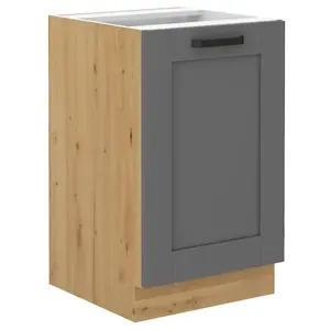 Konyhaszekrény Luna dustgrey/artisan 50ZL 1F BB kép