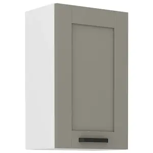 Konyhaszekrény Luna claygrey/fehér 45G-72 1F kép