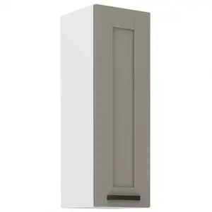 Konyhaszekrény Luna claygrey/fehér 30G-90 1F kép