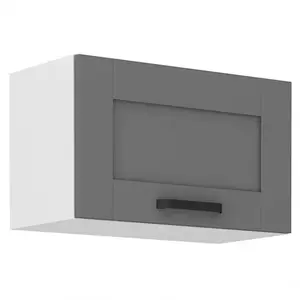 Konyhaszekrény Luna dustgrey/fehér 60GU-36 1F kép