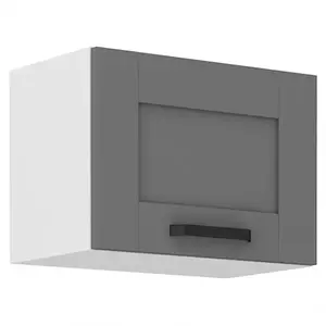 Konyhaszekrény Luna dustgrey/fehér 50GU-36 1F kép