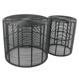 Padkészlet BULAN RATTAN 60 fekete kép