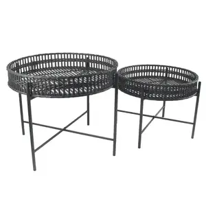 Padkészlet BOHO BAMBOO 60 fekete kép