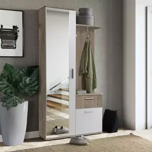 Előszobafal Lux szarvasgomba / fehér kép