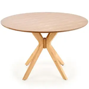 Asztal Nicolas 120 Mdf/Faipari – Tölgy Természetes kép