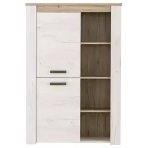 Vitrin Kent POP N fehér tölgy 11008836 kép