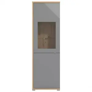 Vitrin Andora 1KVS1 szürke 11011372 kép