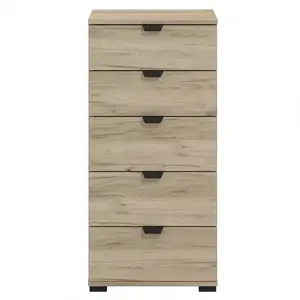 Komód Duerto 5F 45 szürke tölgy 11008309 kép