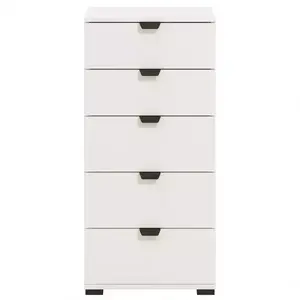 Komód Duerto 5F 45 fehér 11008310 kép