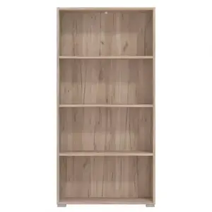 Regál Tomar 4 szürke tölgy 11011437 kép