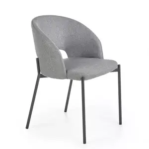 Szék K373 szövet/fém hamu 51x57x77 kép