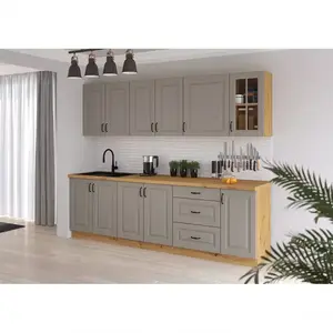 Konyhabútor Stilo claygrey/artisan 260 munkalap nélkül kép