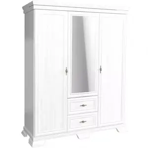 Szekrény Kora KS2 158 cm fehér kép