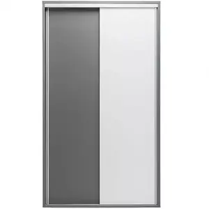 Szekrény Zonda Z10 120 cm sötét/fehér kép