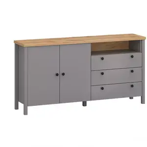Komód 2D3S Melini Gray K kép