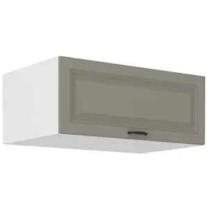 Konyhaszekrény Stilo claygrey/fehér 80 Nagu-36 1F kép