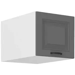 Konyhaszekrény Stilo dustgrey/fehér 40 Nagu-36 1F kép