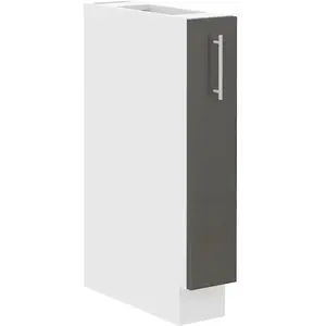 Konyhaszekrény Lara 15D cargo bb MDF szürke kép