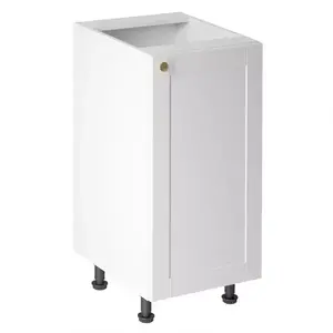 Konyhaszekrény linea d40 white kép