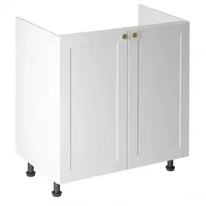 Konyhaszekrény linea d80z white kép
