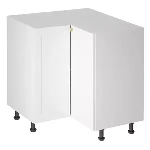 Konyhaszekrény linea d90n white kép