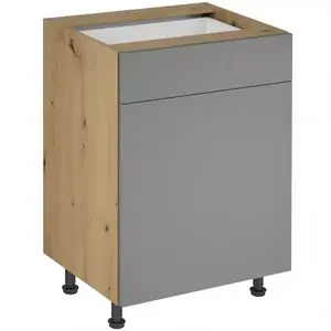 Konyhaszekrény Langen D60S1 push beige kép