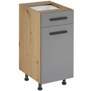 Konyhaszekrény Langen D40S1 fogantyú beige kép