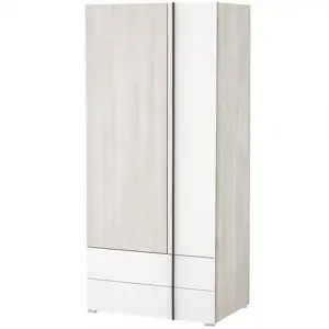 Szekrény Remo RM2 tölgy wilton/fehér/antracit kép