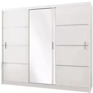Szekrény Vista 250 cm fehér kép