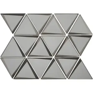 Csempe Mozaika Triangle Grafit 38/28, 4 kép