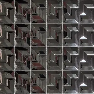 Csempe mozaik YZ2303 30/30 grafit kép