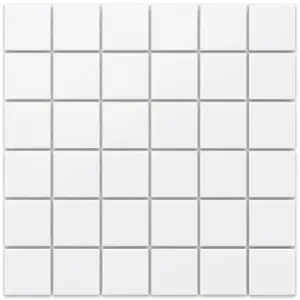 Mozaik Square White Mat 30/30 kép