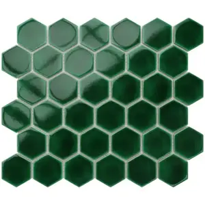 Mozaik hexagon Deep Green 27, 7/32, 3 kép