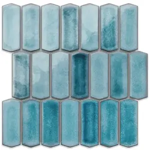 Mozaik hexagon Long Silk Blue 27, 9/27, 9 kép