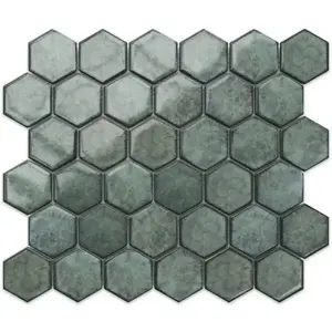 Mozaik hexagon Green Nori 25, 7/29, 7 kép