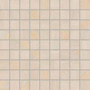 Csempe mozaik Woodbrille Beige 30/30 kép