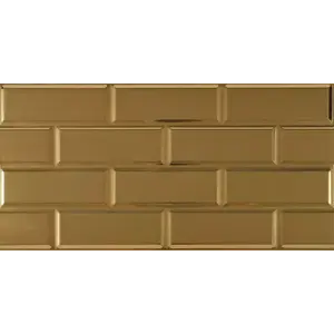 Csempe Deskor Mirror Gold Rekt 30/60 kép