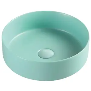 Mosdókagyló lapon Marubo green 35, 5 kép