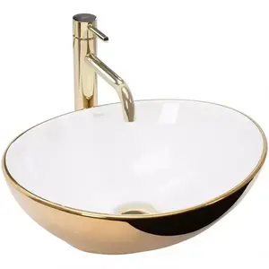 Mosdókagyló Sofia Gold/White kép