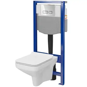 Wc készlet Como B998 gomb króm kép