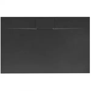 Téglalap alakú zuhanytálca Bazalt Long black 80x120 kép