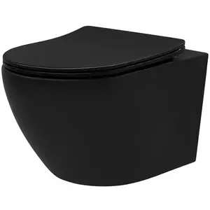 WC csésze Carlo Mn Tornado Black Matt kép