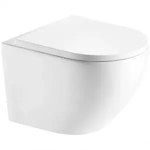 Függő WC Dotto lassú záródású táblával kép