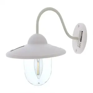 HD 300_316 SOLAR WALL LAMP 0, 5W WHITE kép