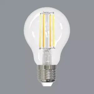 Izzó POLUX LED Filament A60 E27 7W Clear 2700-6500K+RGB WIFI TUYA kép