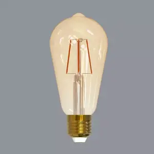Izzó POLUX LED ST64 E27 Amber 5.5W 1800-2700K WIFI TUYA kép