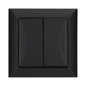 Dupla kapcsoló POLA black 33201 kép