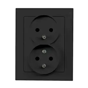 Dupla aljzat 2x2p+z czeskie MEDIUM black 33514 kép